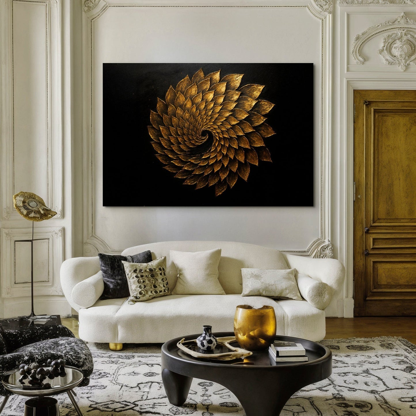 Winged Harmony Abstract Wall Art